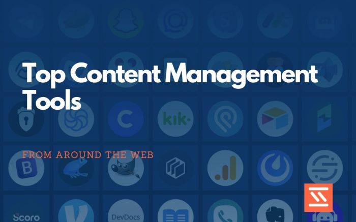 Using Content Management Tools